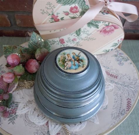 vintage round metal music box|vintage metal tin boxes.